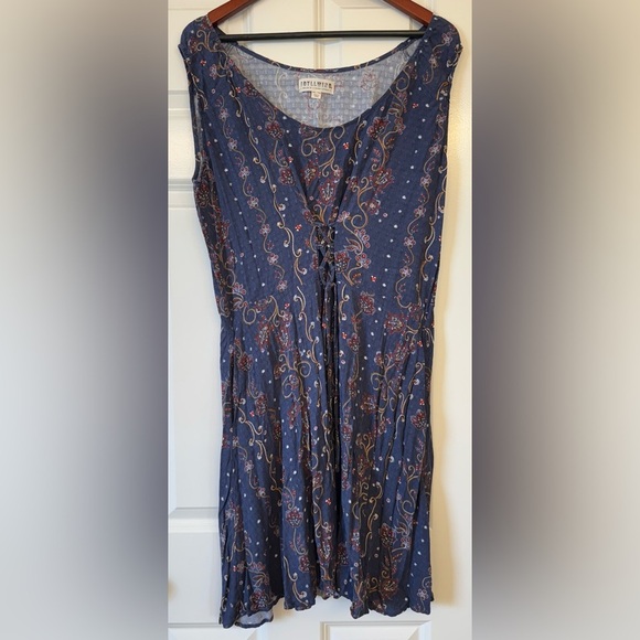 Idyllwind Fueled by Miranda Lambert Lace Up Dress Size XXL - Picture 1 of 9